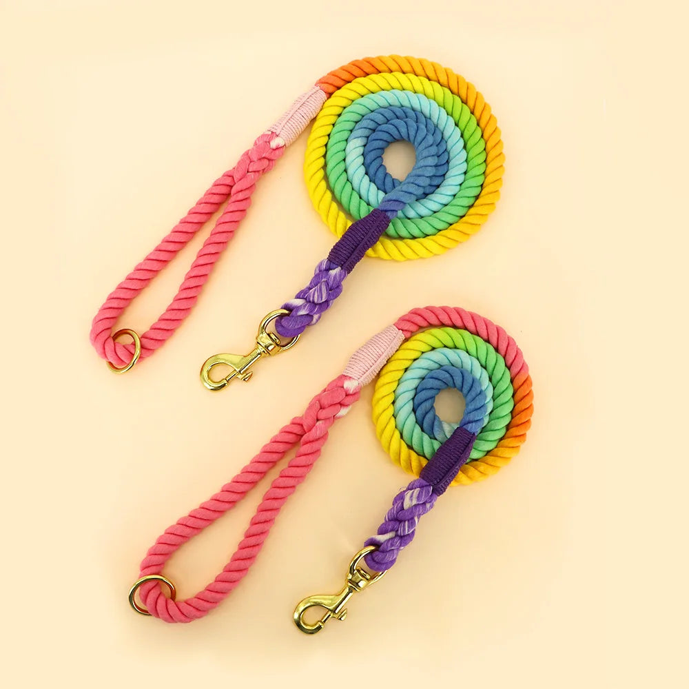 Color Pop Rope Leash