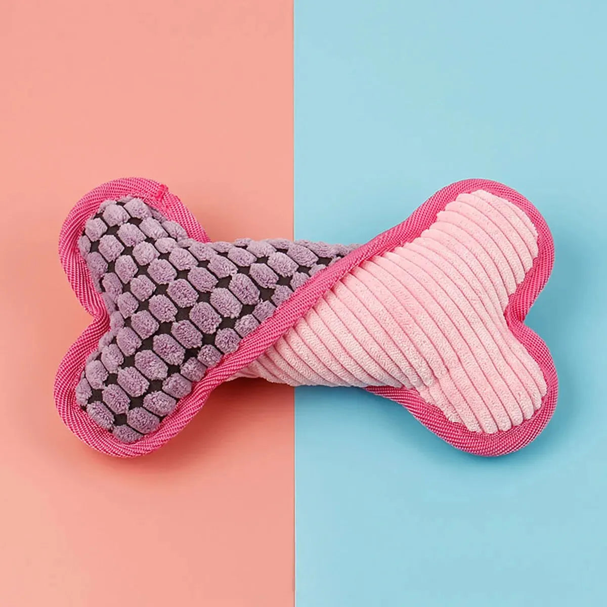 FuzzyFun Bone Squeak Toy