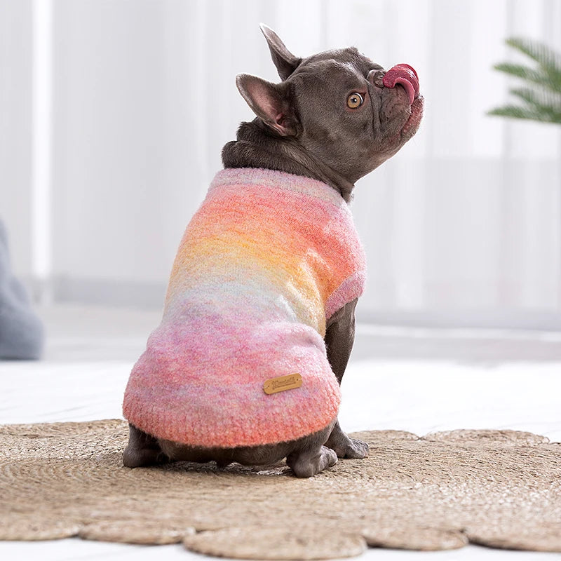 Rainbow Gradient Sweater