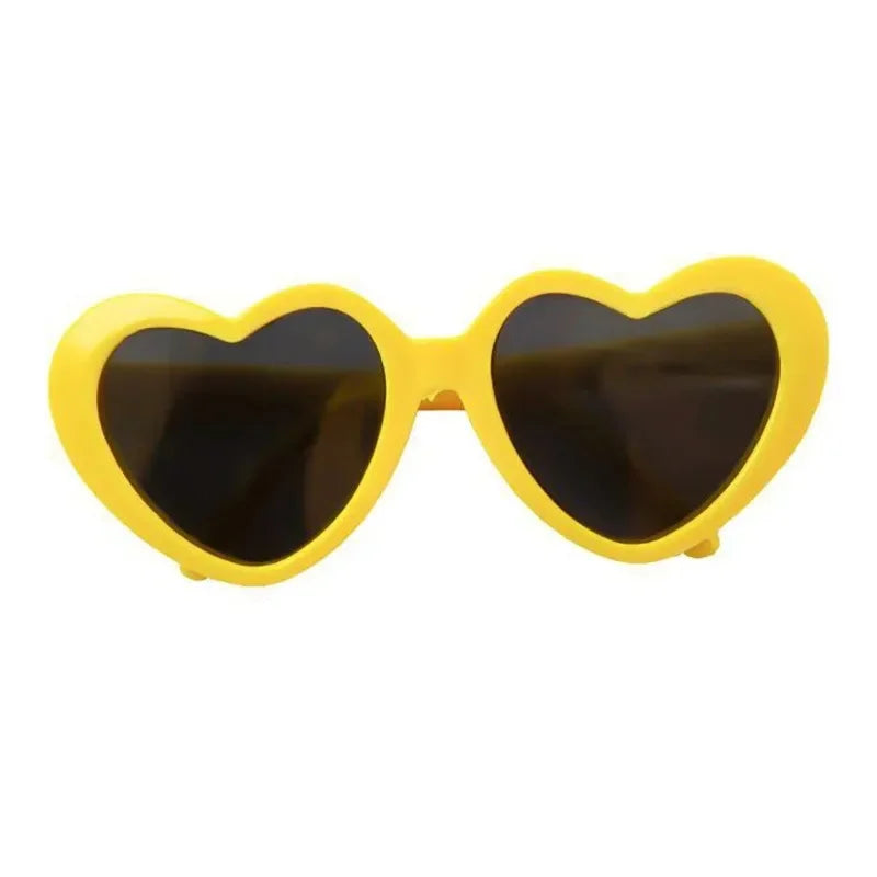 Heart-Shaped Pet Sunglasses