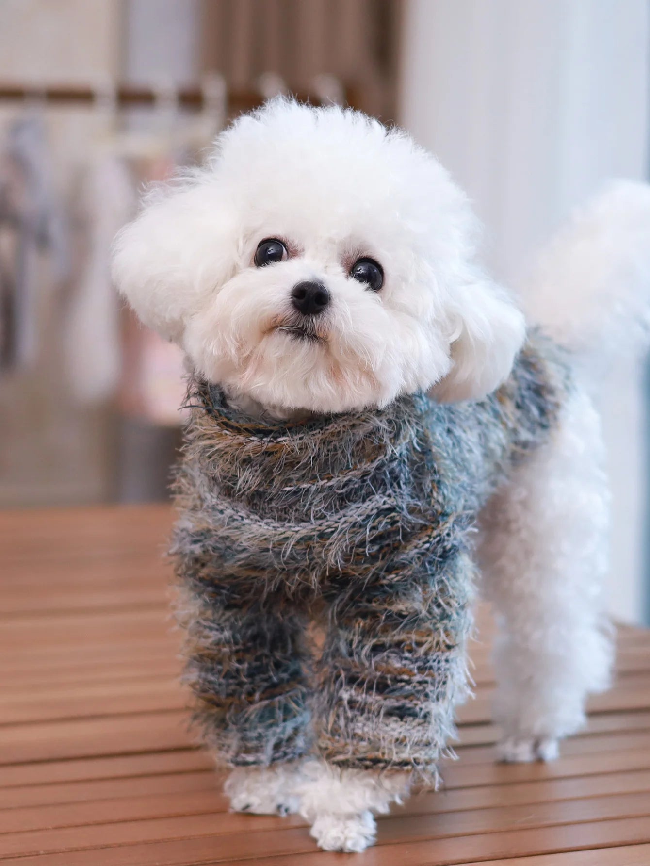 Knit Turtleneck Dog Sweater