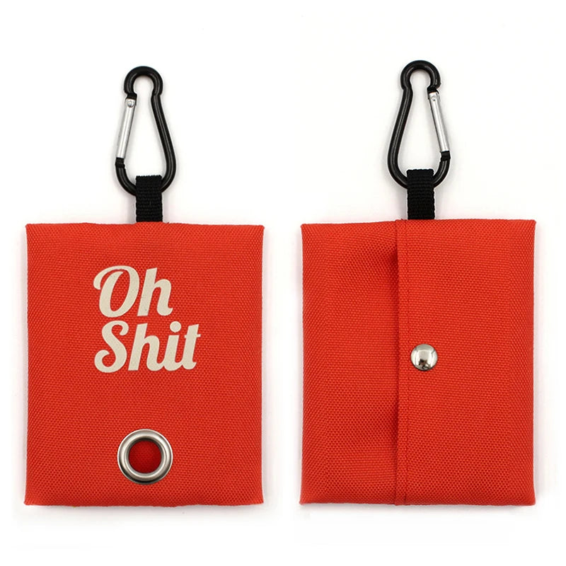 Graphic Garbage Waste Bag Holder
