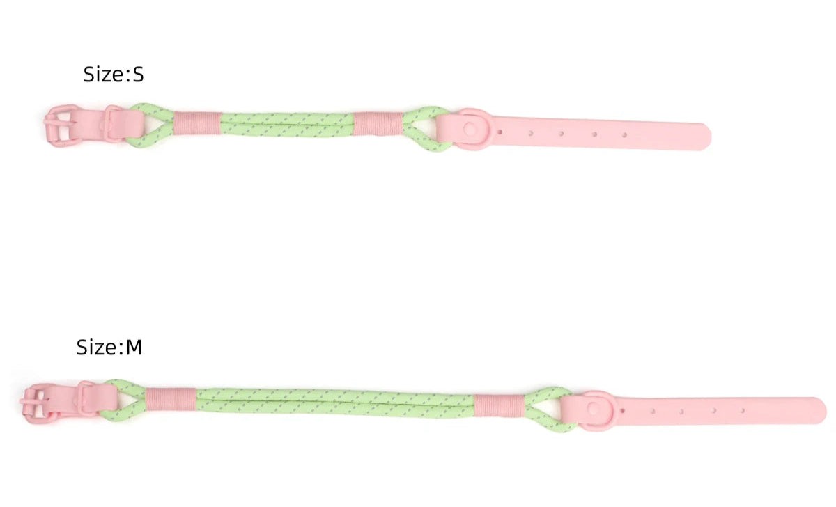 Bubblegum Trail Collar & Leash Set