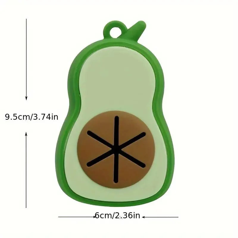 Avocado-Shaped Dog Waste Bag Dispenser