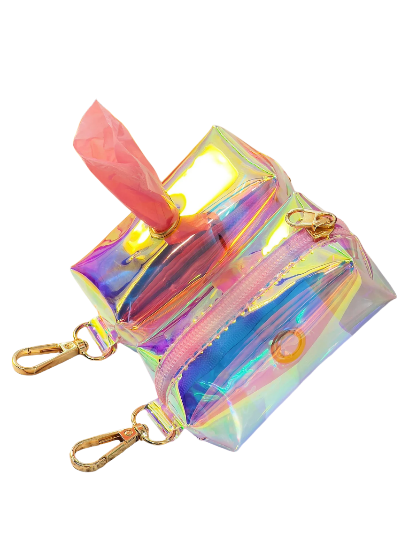 Rainbow Iridescent Waste Bag Holder
