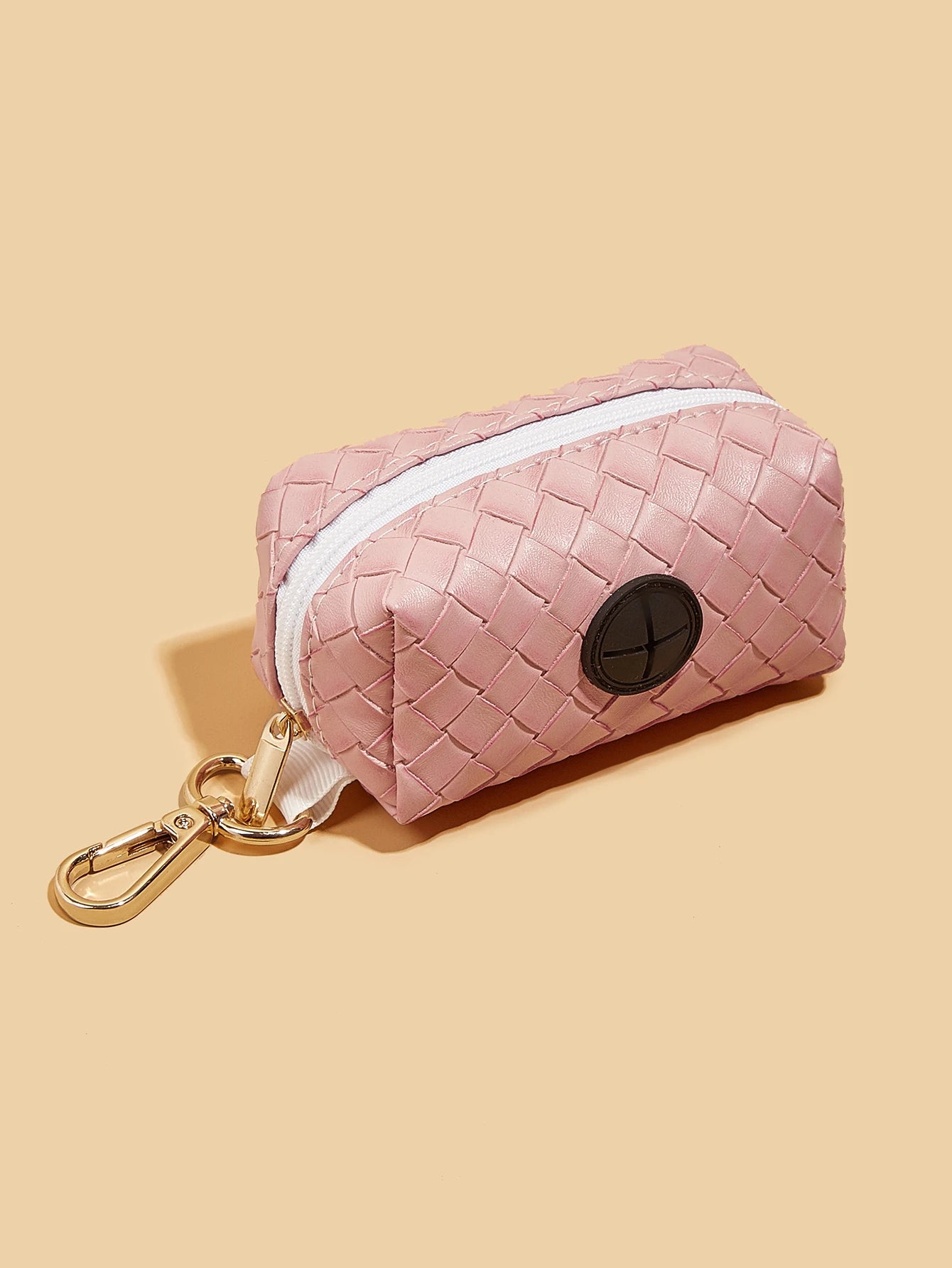 Stylish PU Leather Dog Poop Bag Holder