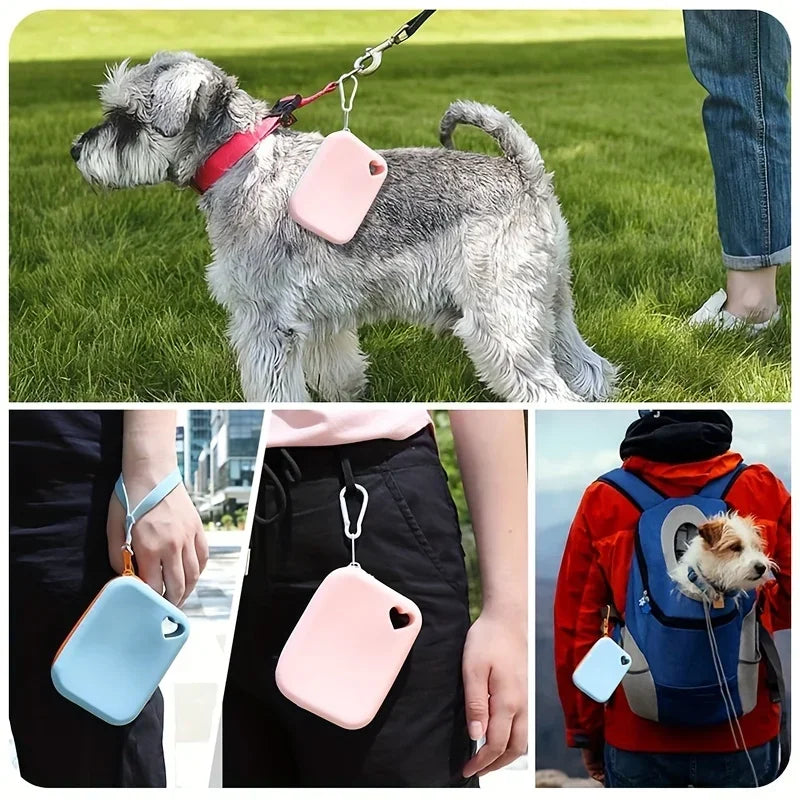 Portable Silicone Dog Treat Bag