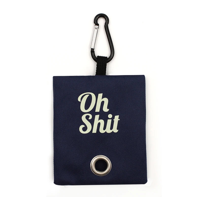Graphic Garbage Waste Bag Holder