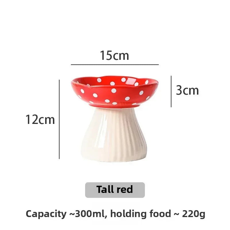 Mushroom Pet Feeding Bowl