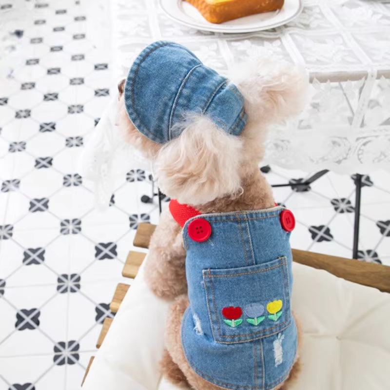 The Bloom Denim Dress