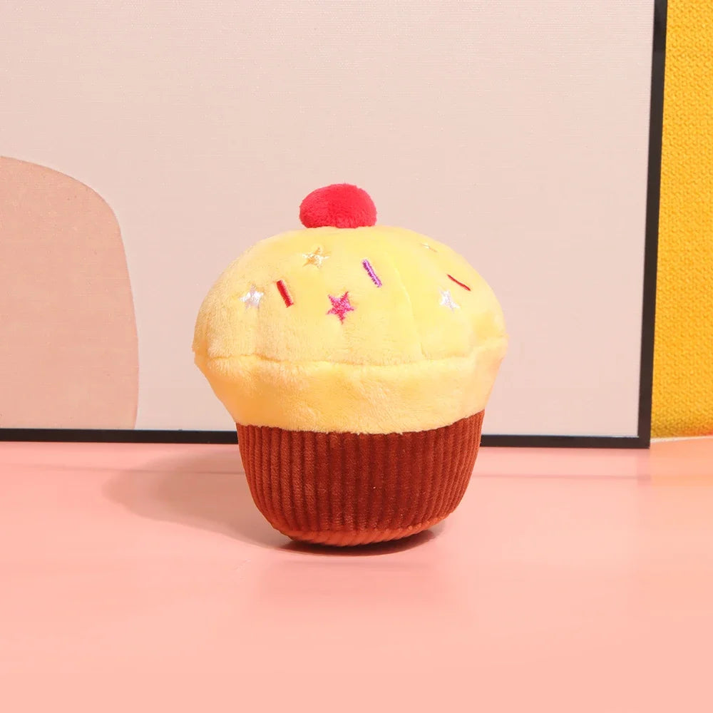 The Sweet Cupcake Squeaky Toy