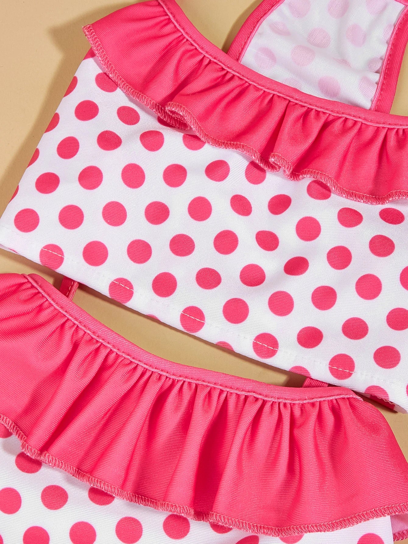 Polka Dot Two Piece Swimsuit