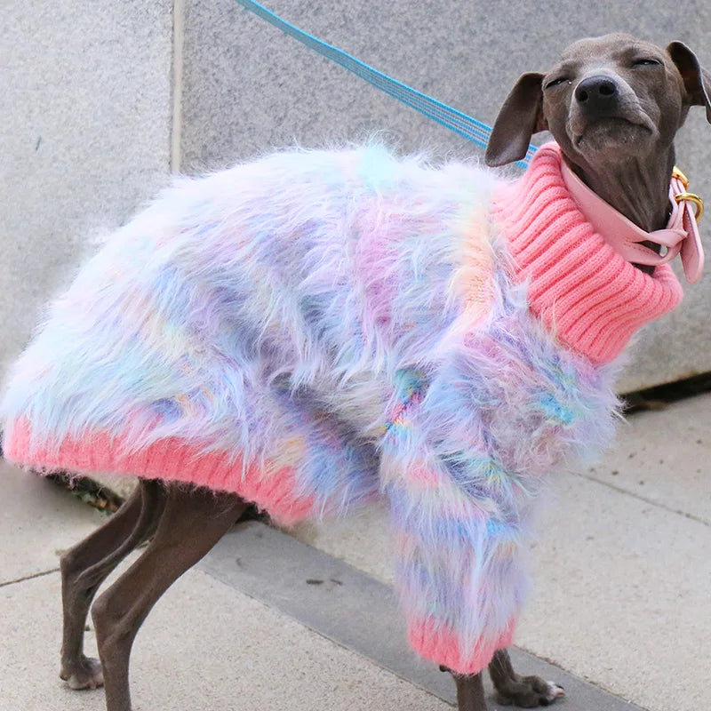 The Fluffy Sugar Swirl Sweater