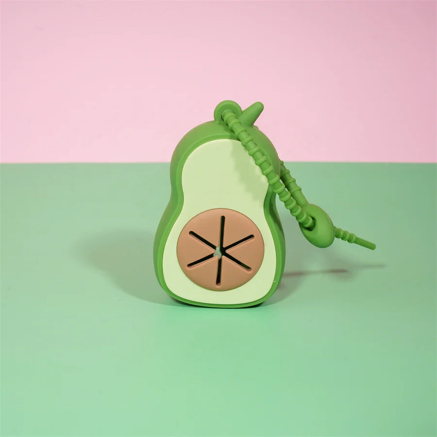 Avocado-Shaped Dog Waste Bag Dispenser