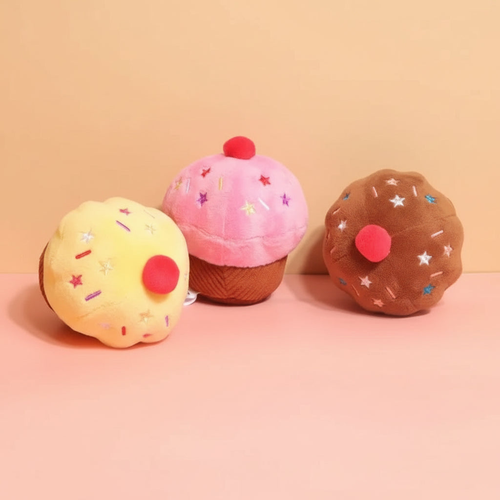 The Sweet Cupcake Squeaky Toy