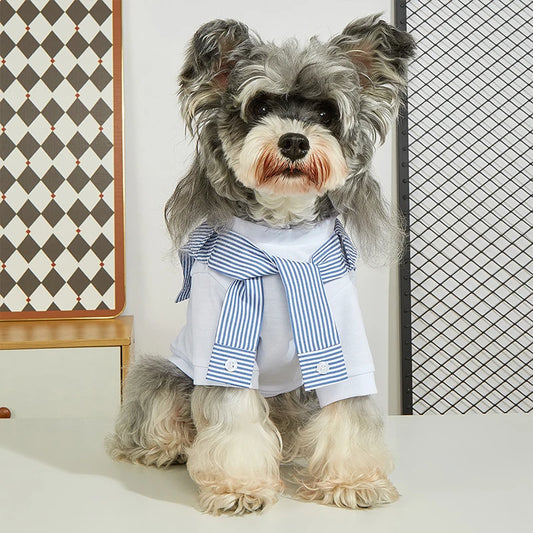 Preppy Layered Dog T-Shirt