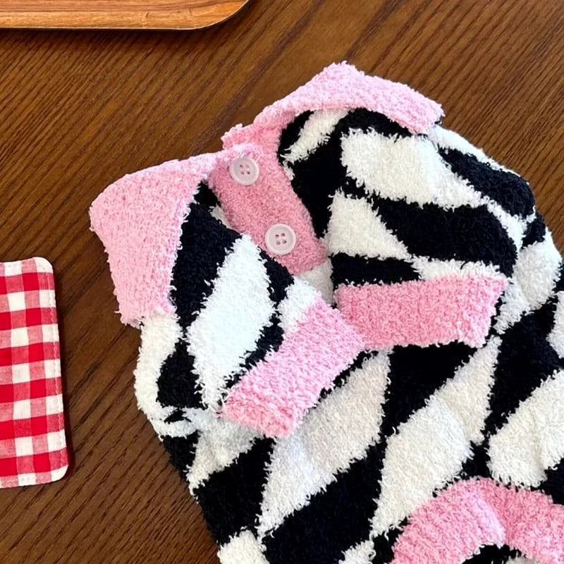 The Pink Diamond Collar Sweater