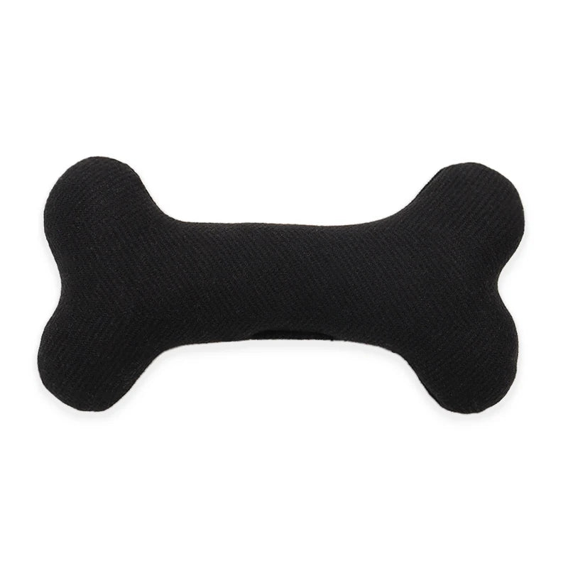 Plush Squeaky Bone Toy