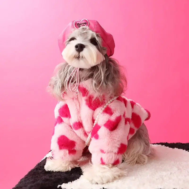 Plush Heart Jacket