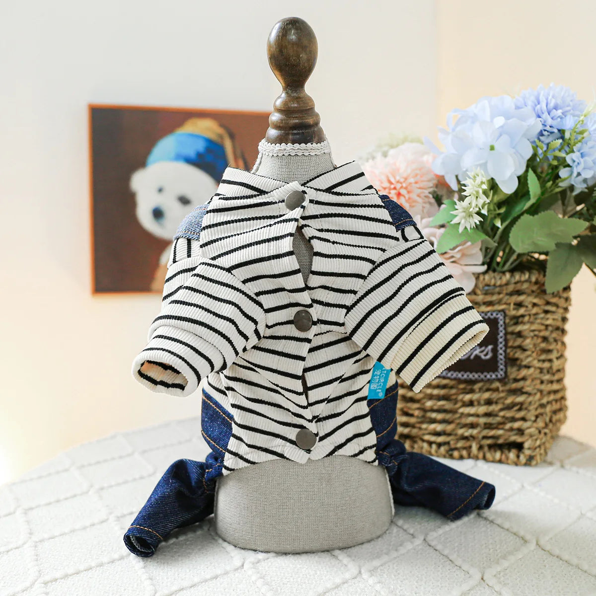 Love Pullover & Denim Overall