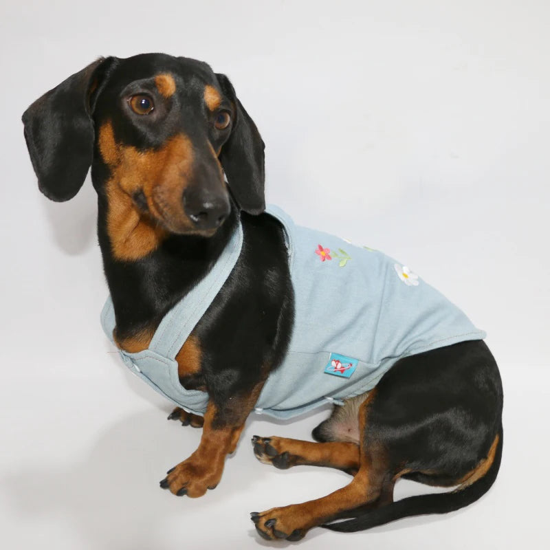 The Denim Blossom Dress LB