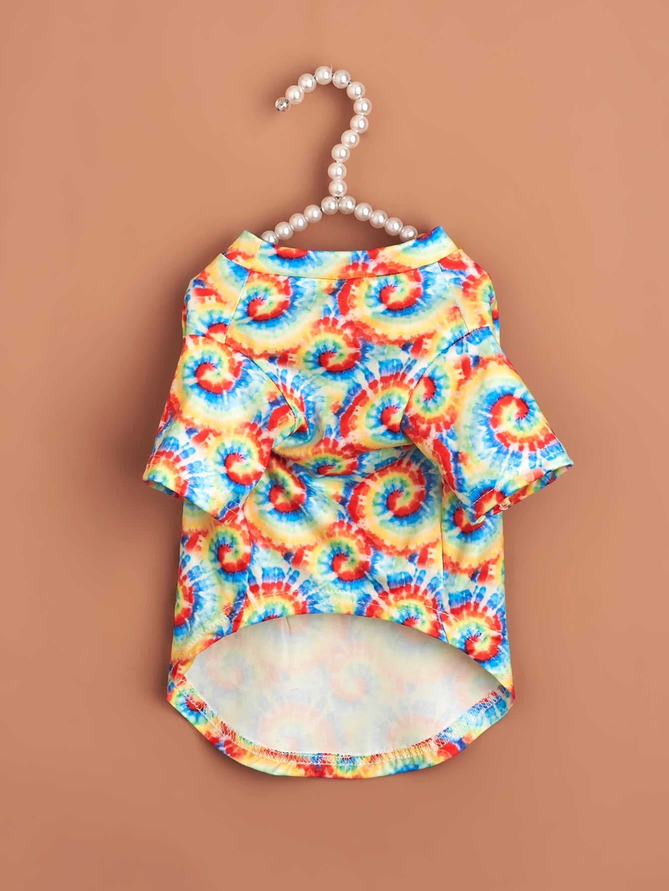 Colorful Tie-Dye Dog T-Shirt
