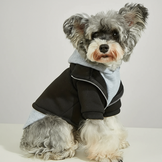 Street Layered Pup Hoodie