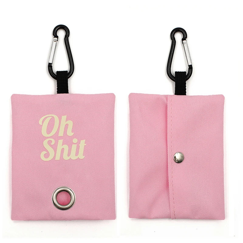 Graphic Garbage Waste Bag Holder