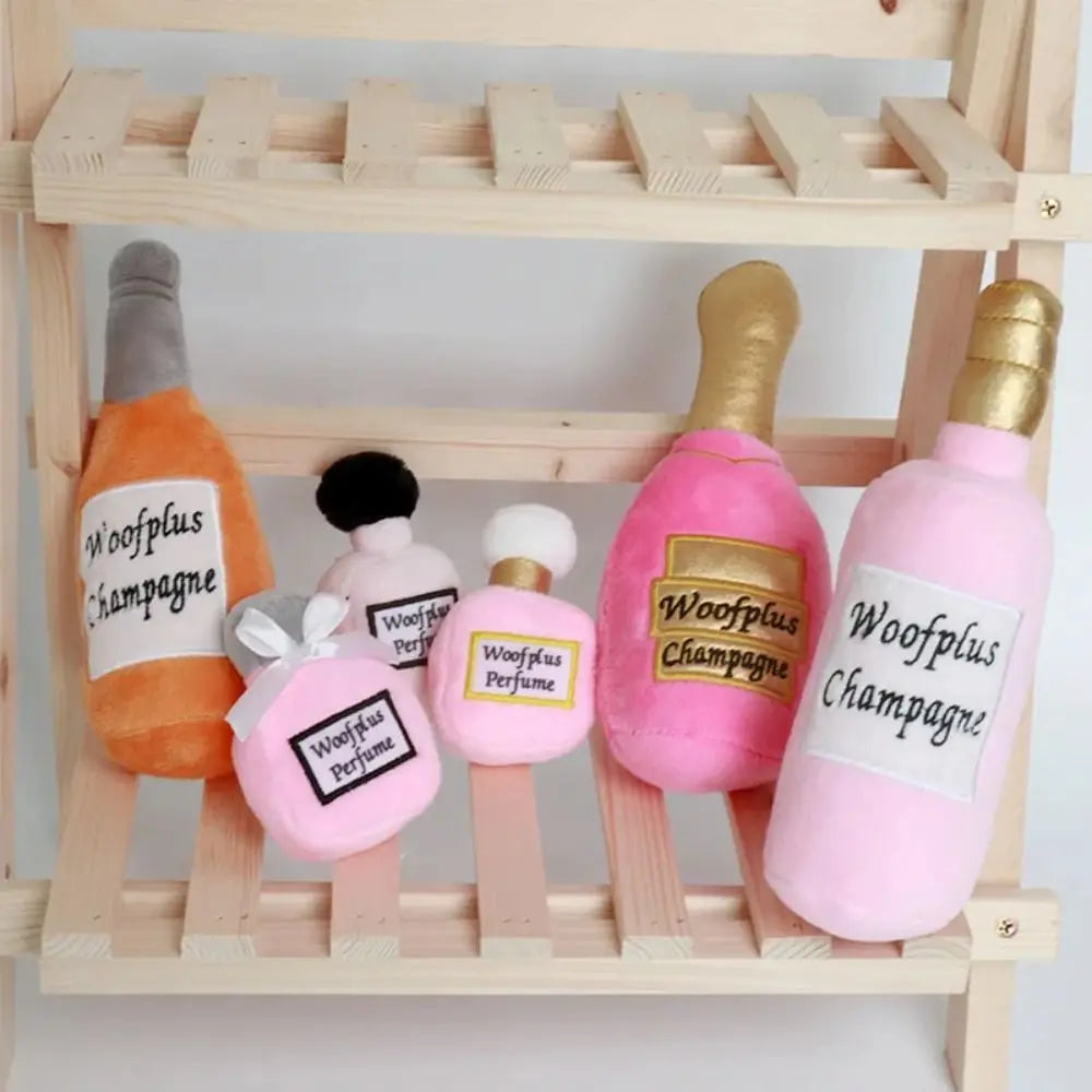 WoofFizz Champagne Plush Toy