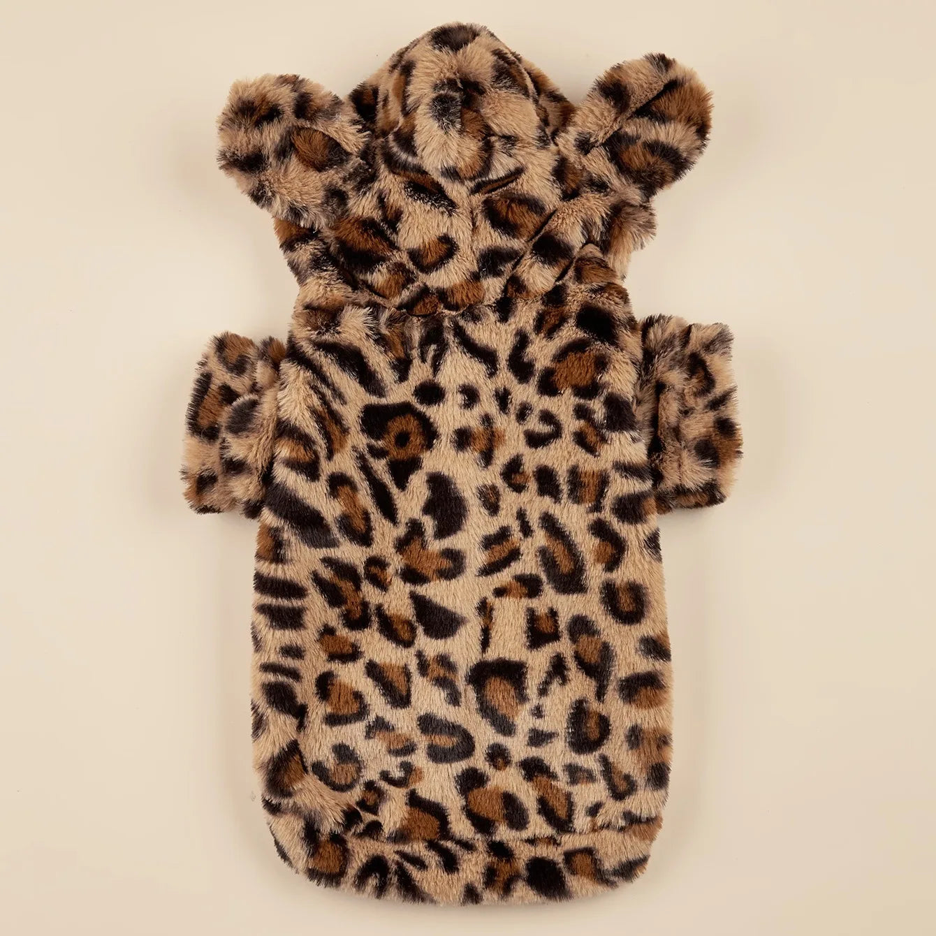 Leopard Print Dog Hoodie