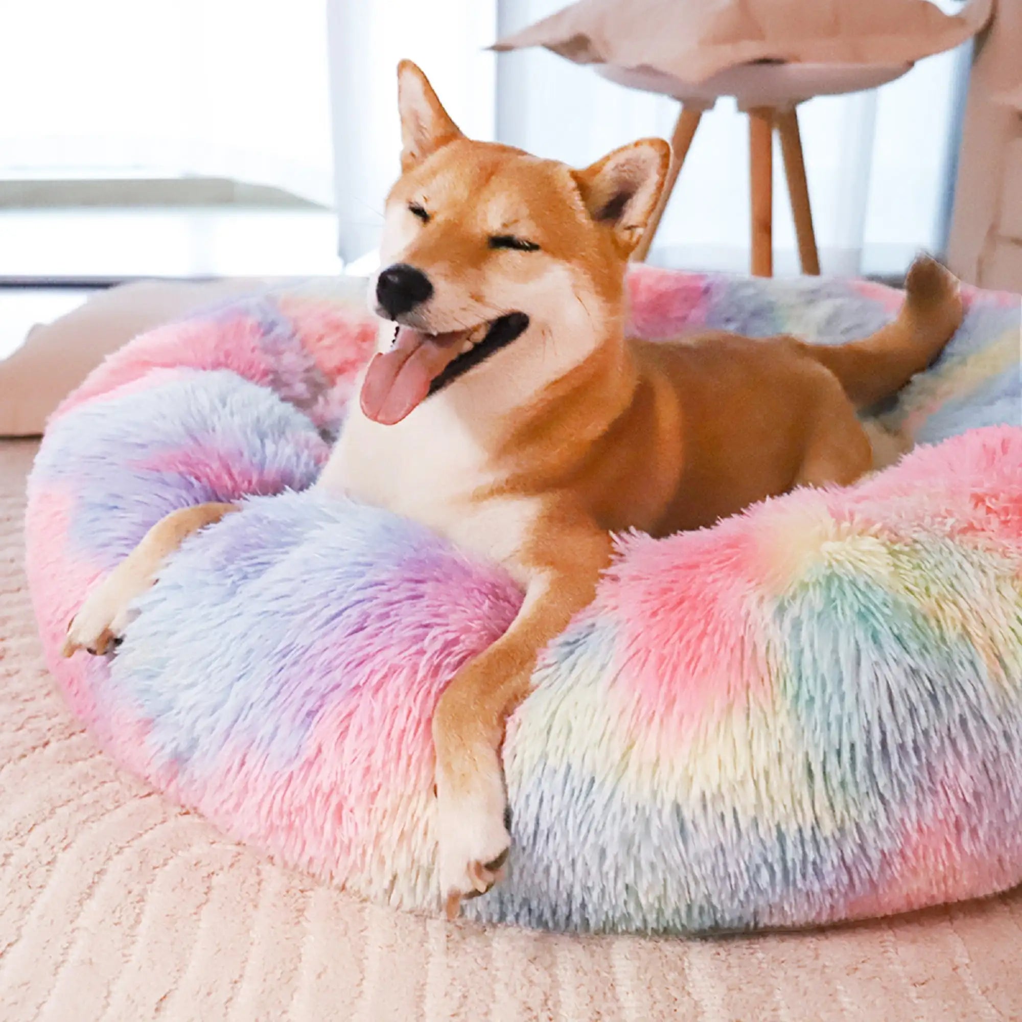 Calming Donut Dog Bed