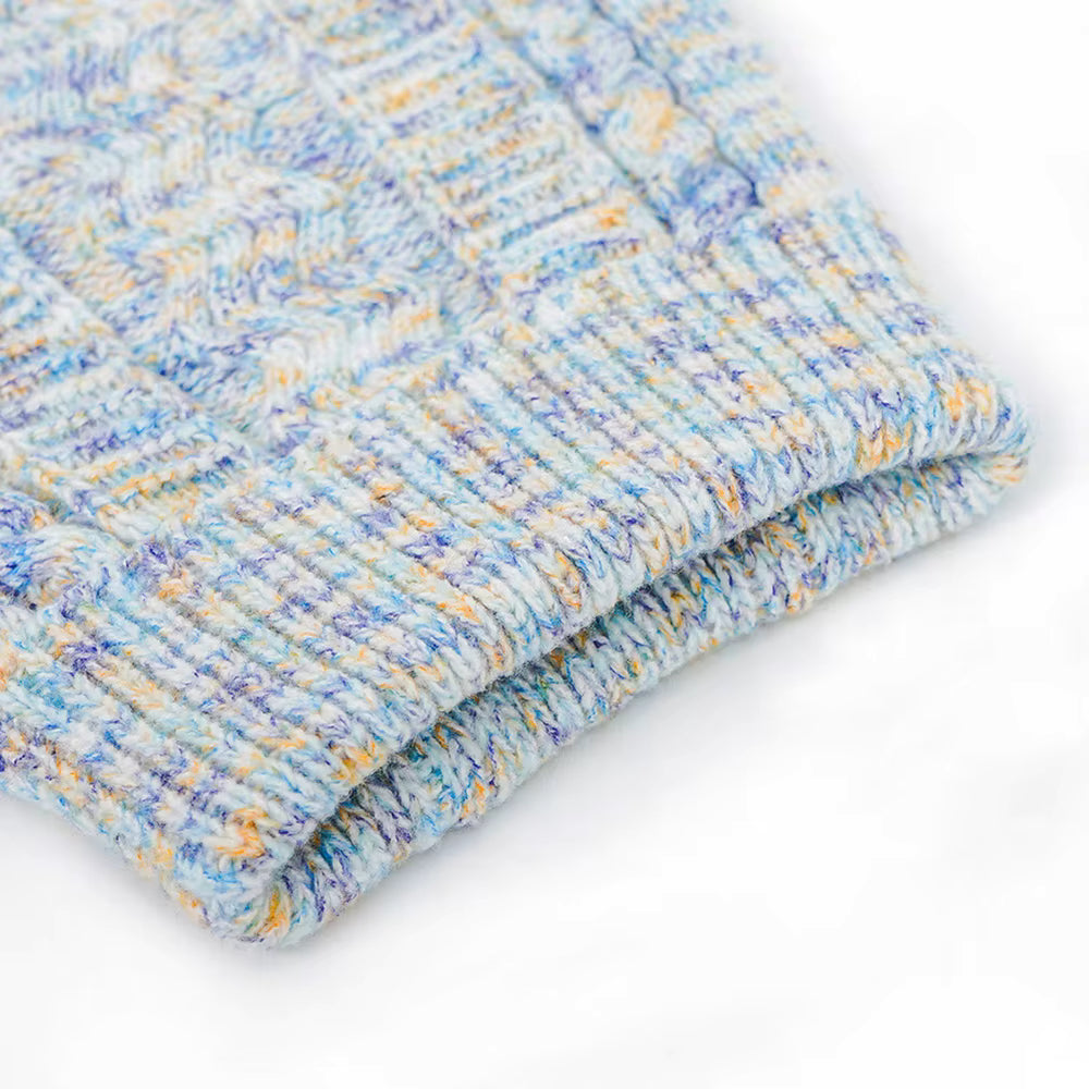 Cozy Cable Pup Sweater