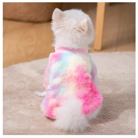 Colorful Tie-Dye Sweater