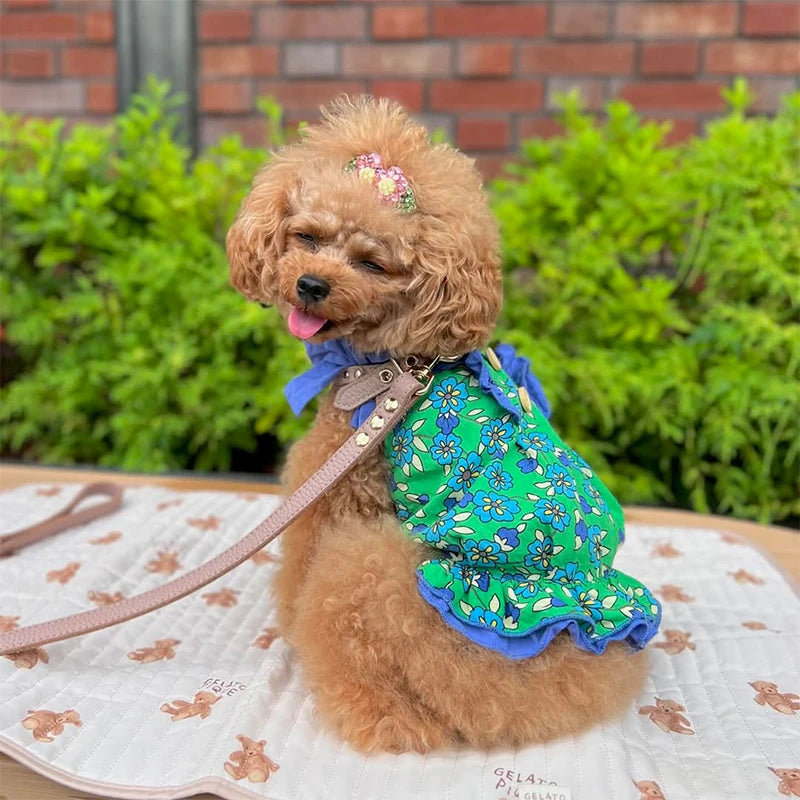 Garden Bloom Ruffle Dress