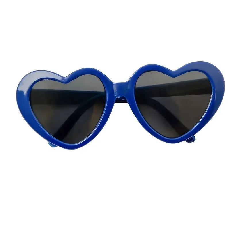 Heart-Shaped Pet Sunglasses