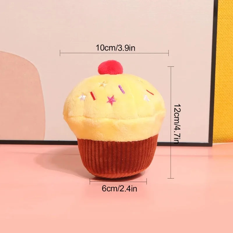 The Sweet Cupcake Squeaky Toy