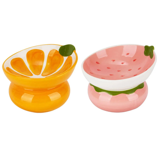 Ceramic Elevated Fruit Bowl