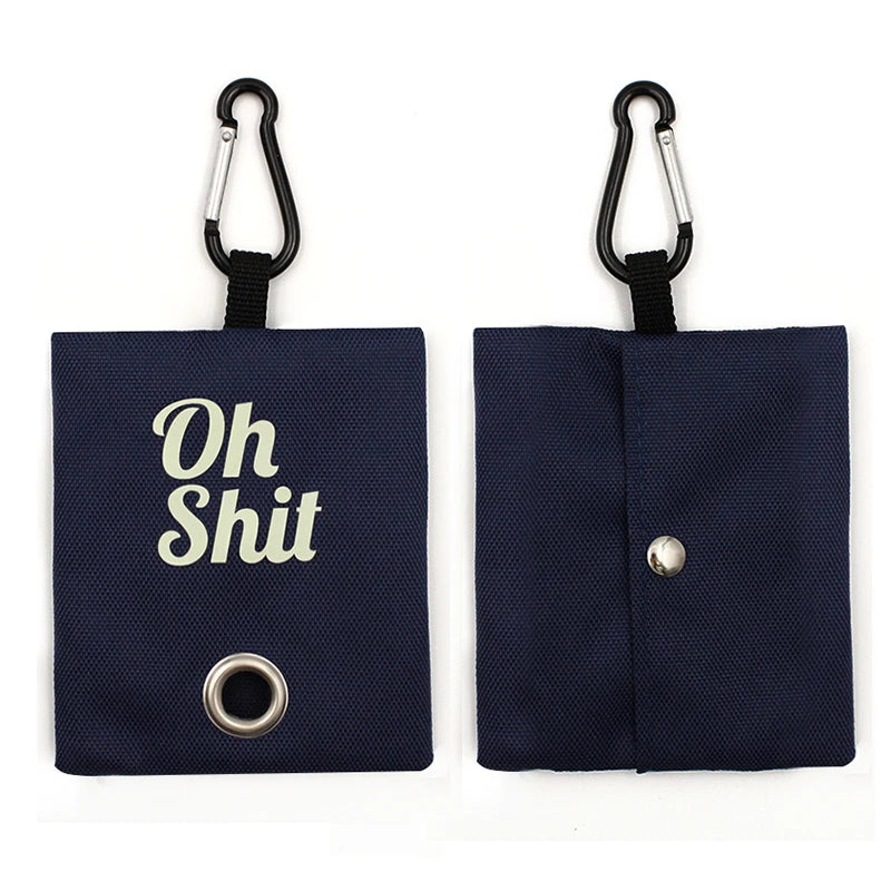 Graphic Garbage Waste Bag Holder