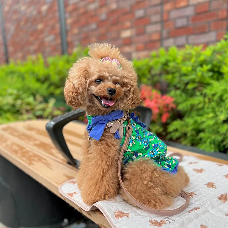 Garden Bloom Ruffle Dress