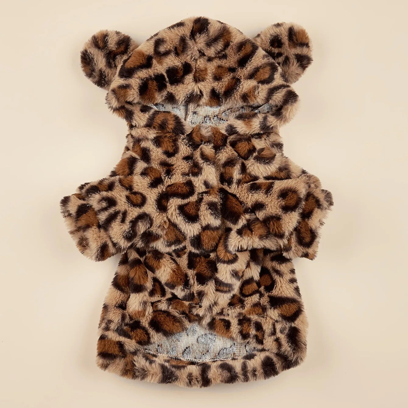 Leopard Print Dog Hoodie