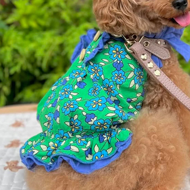 Garden Bloom Ruffle Dress