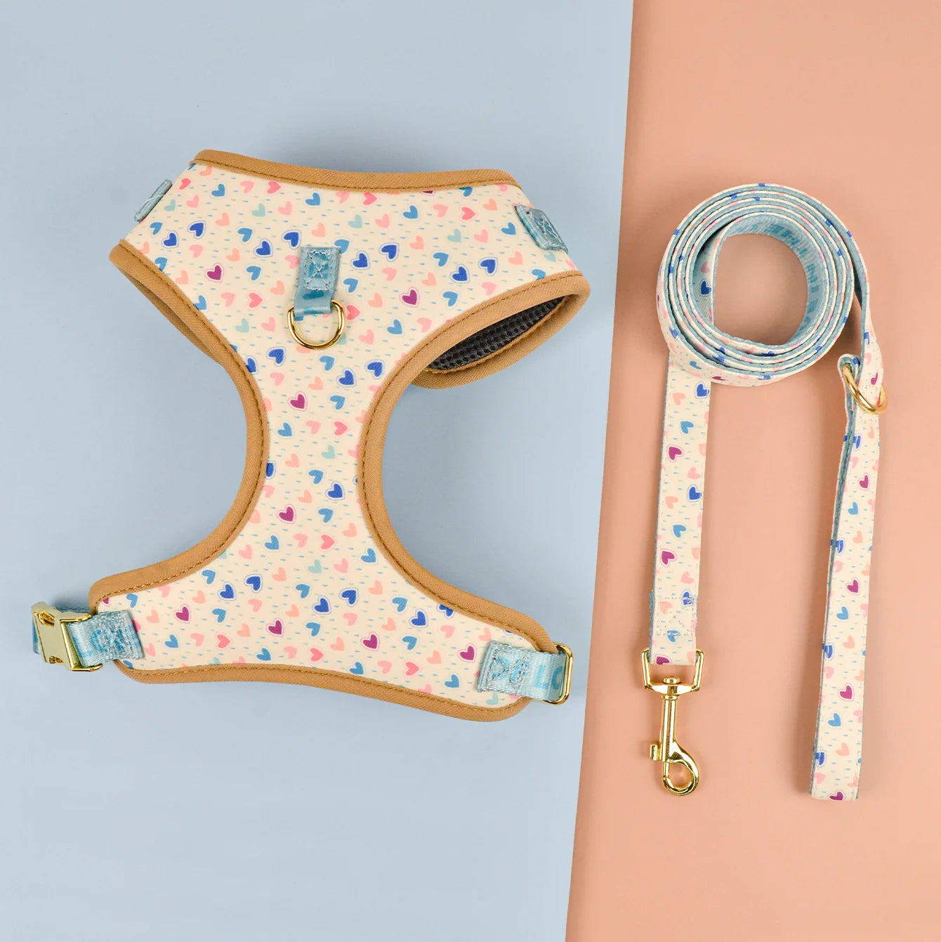 Luxe Love Pet Harness & Leash Set