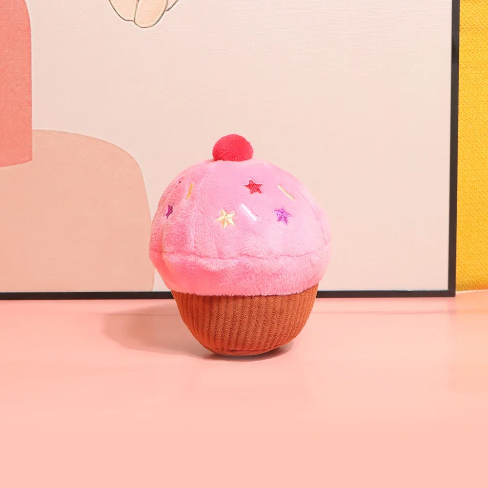 The Sweet Cupcake Squeaky Toy