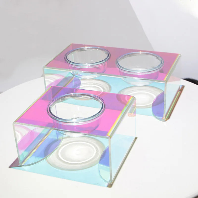 Iridescent Feeding Bowl