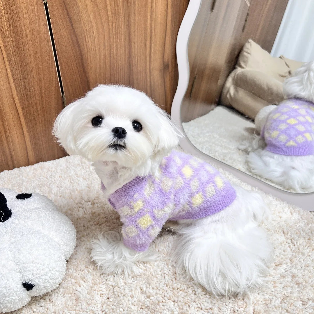 The Pastel Daydream Plaid Sweater