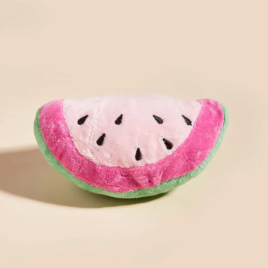 Watermelon Plush Dog Chew Toy