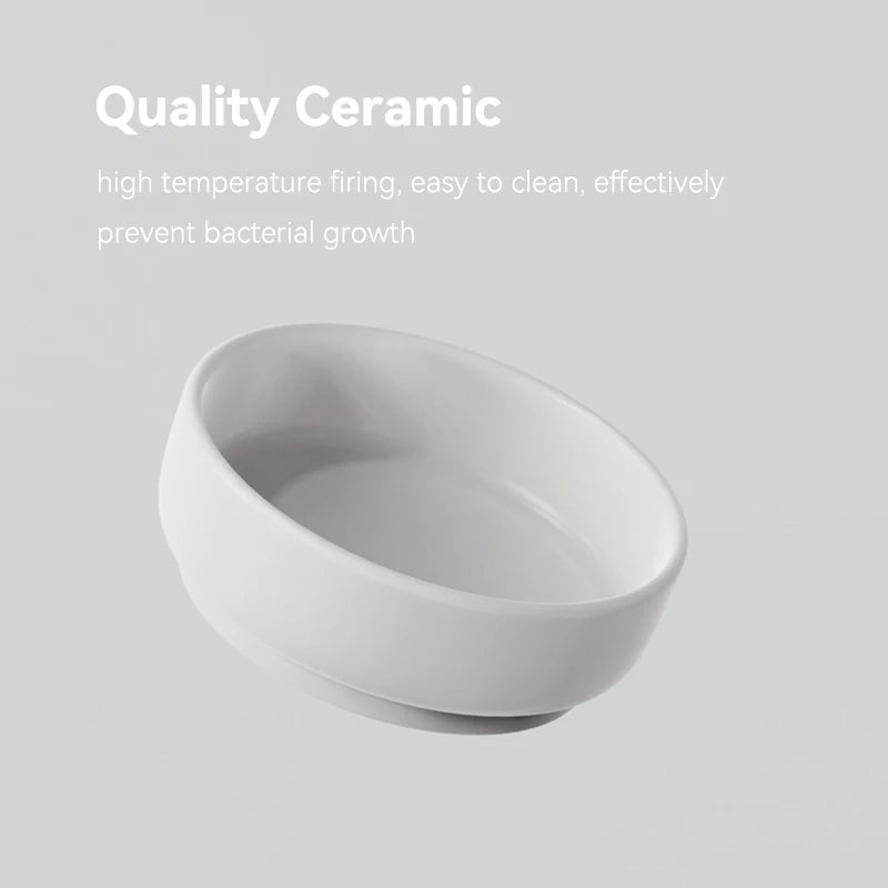 Elevated Double Bowls with Stand