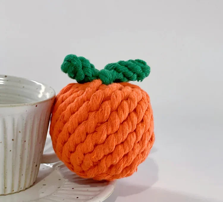 Cotton Rope Fruit Toys