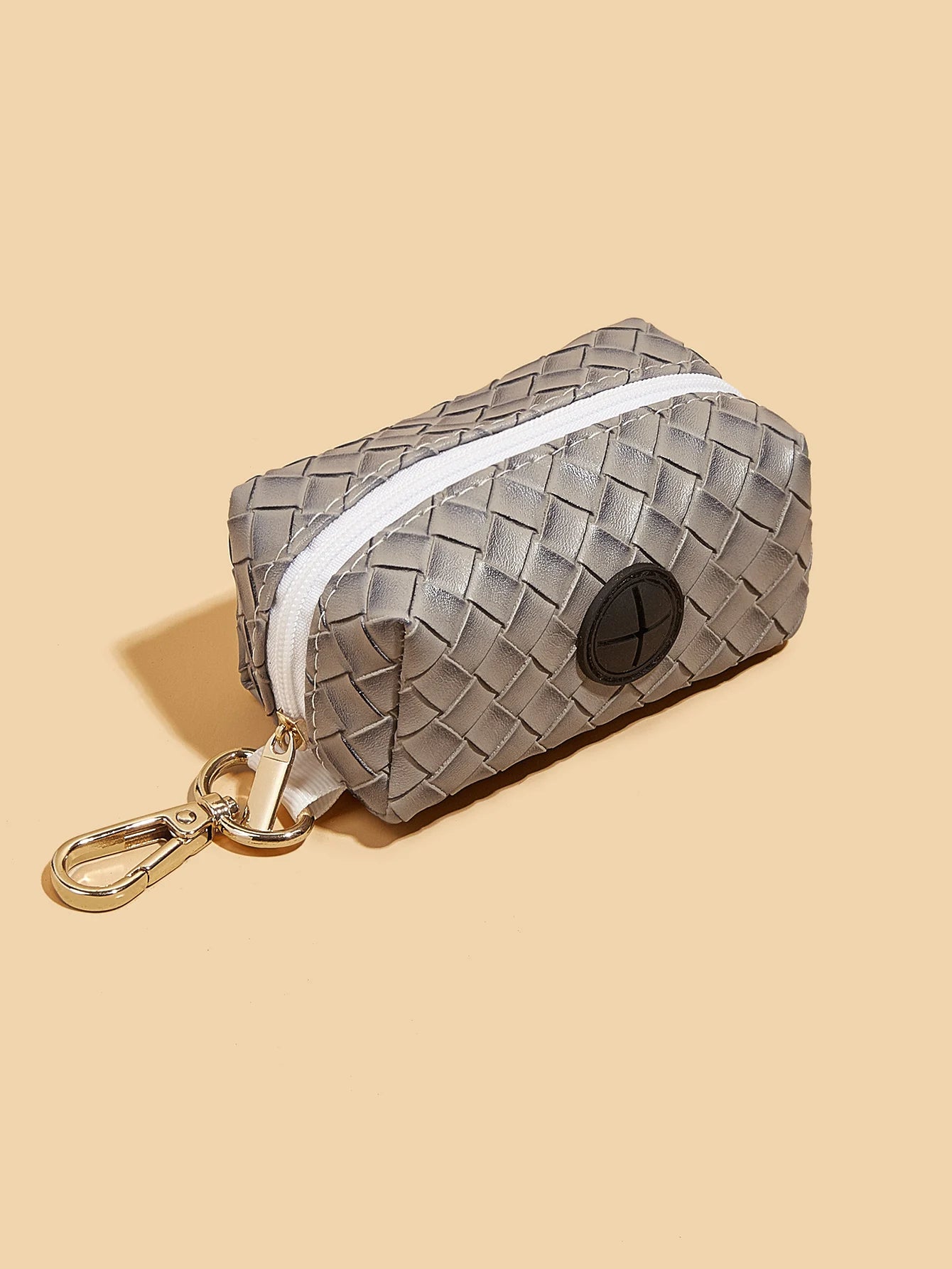 Stylish PU Leather Dog Poop Bag Holder