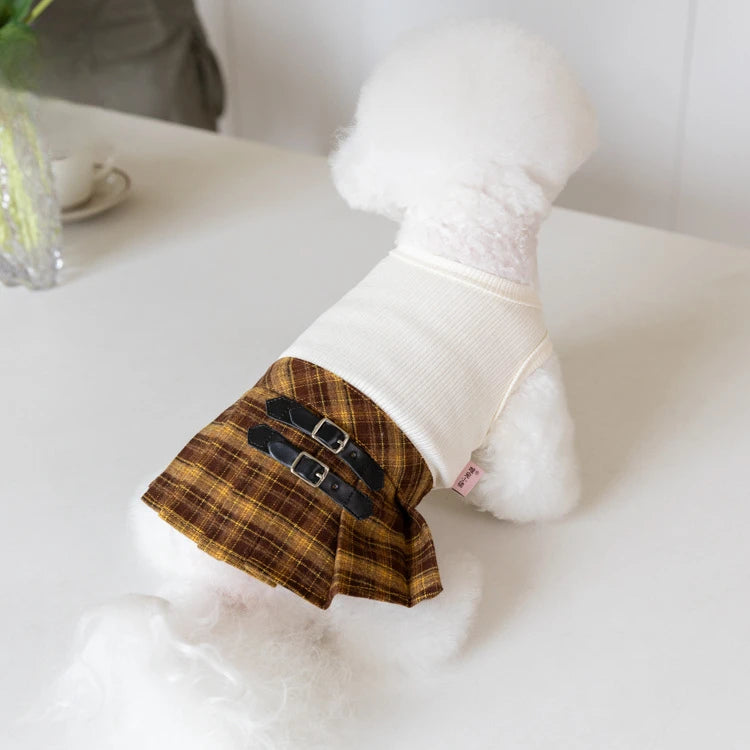 Preppy Dog Jumpsuit or Dress
